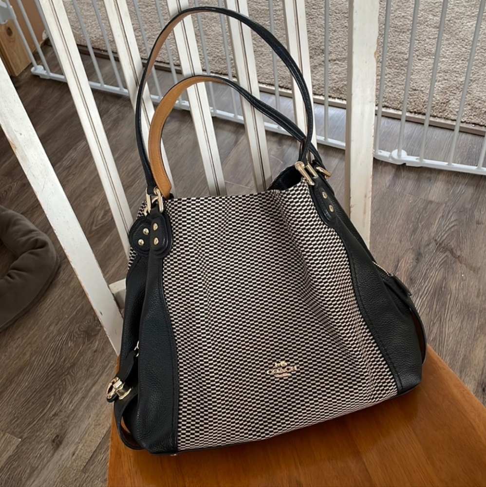 Coach Edie 31 Jacquard bag